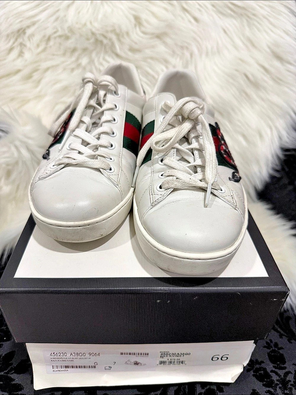 Gucci Ace Color Block Sneakers US 7